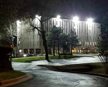 Parking lot lights image